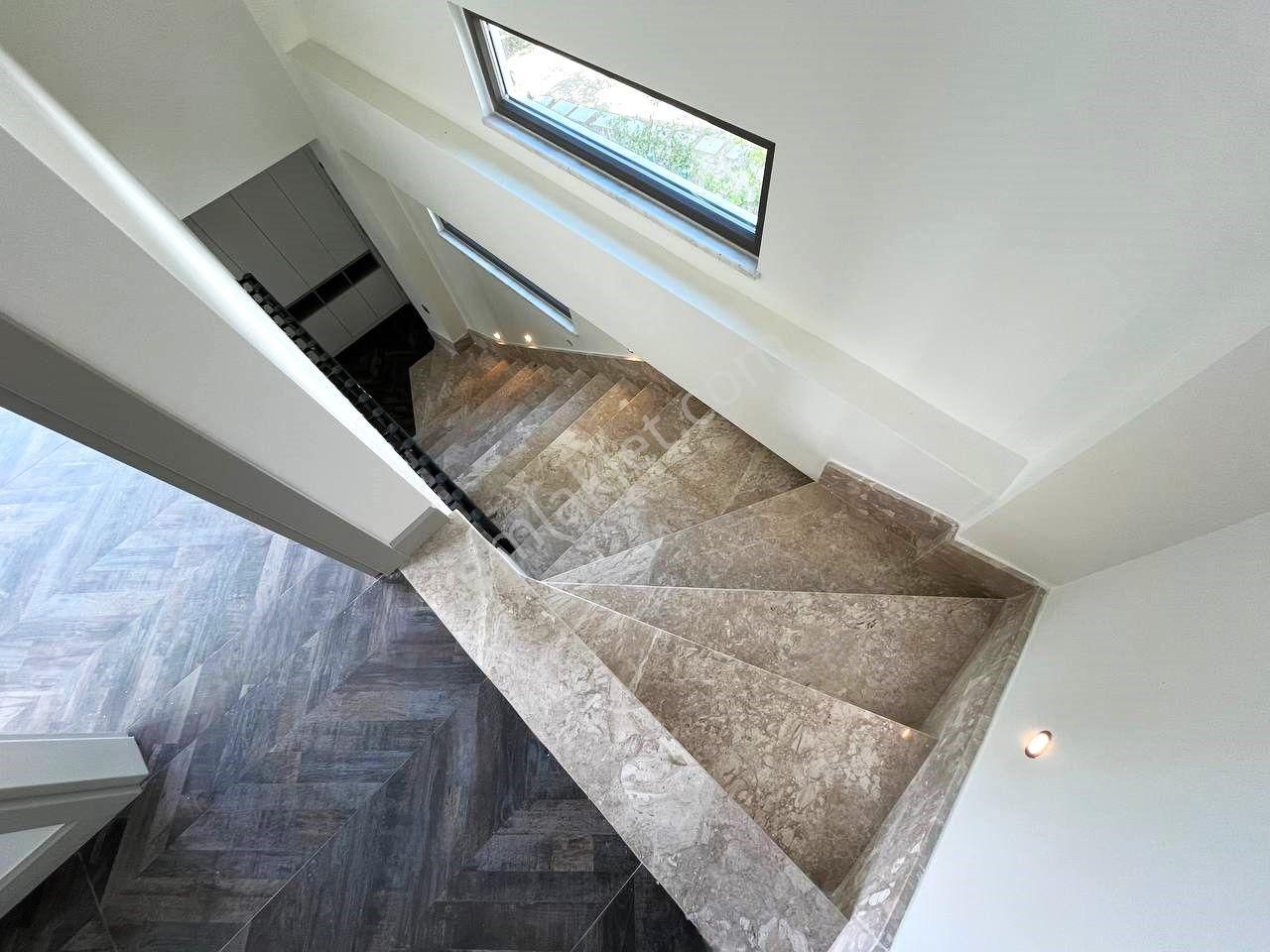 🏆güre'de 300m2 Arsa İçerisinde Deniz Manzaralı Muhteşem Tam Bağımsız Akıllı Ev Sistemli 4+1 Villa🏆 - Görsel 23