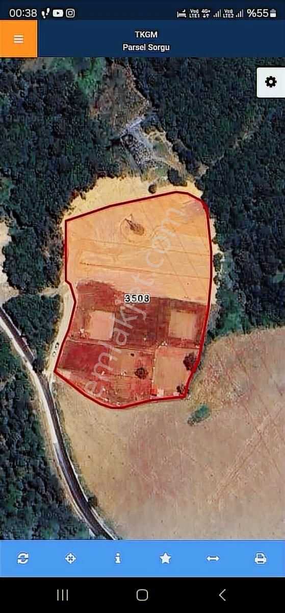İnegöl Yenice'de Hisseli Kupon Yatırımlık 650 M2 Arazi - Görsel 5