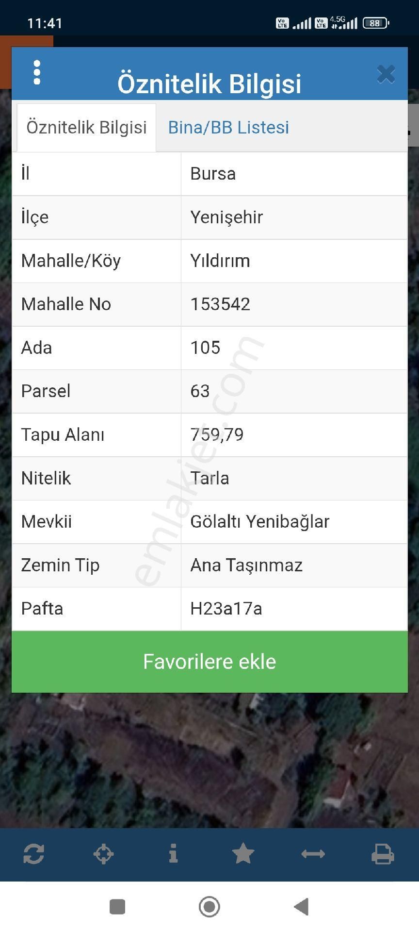 Bursa Yenişehir Yıldırım Köyü,ne 500 Metre Mesafede - Görsel 2