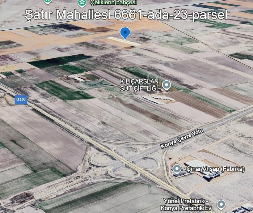 Konya Ereğli Yolu Şatır'da Satılık 17147 M2 Tarla - Görsel 2