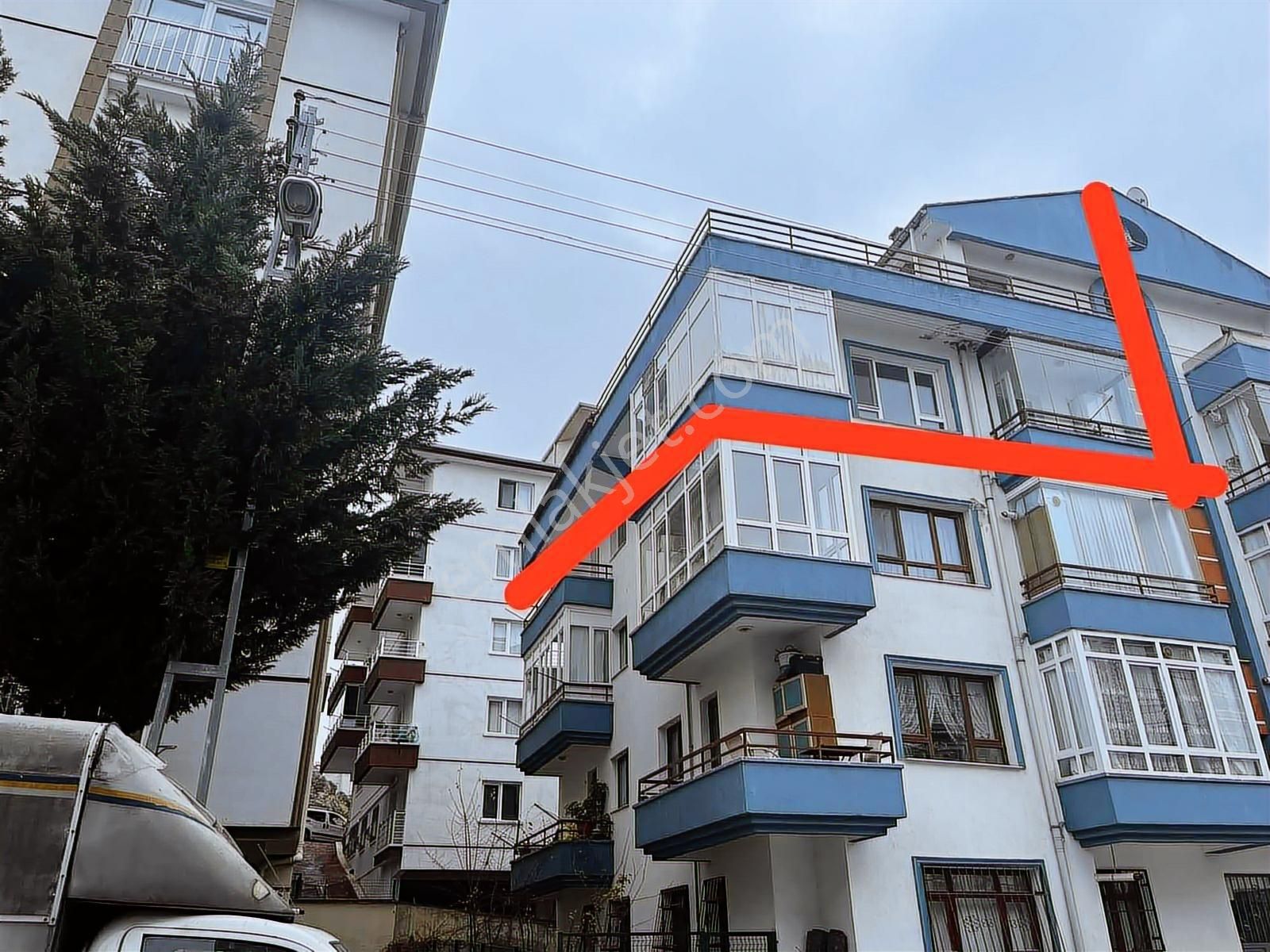 Ankara Keçiören Karakayada 6+1 Satılık Teras Daire Kök Tapulu