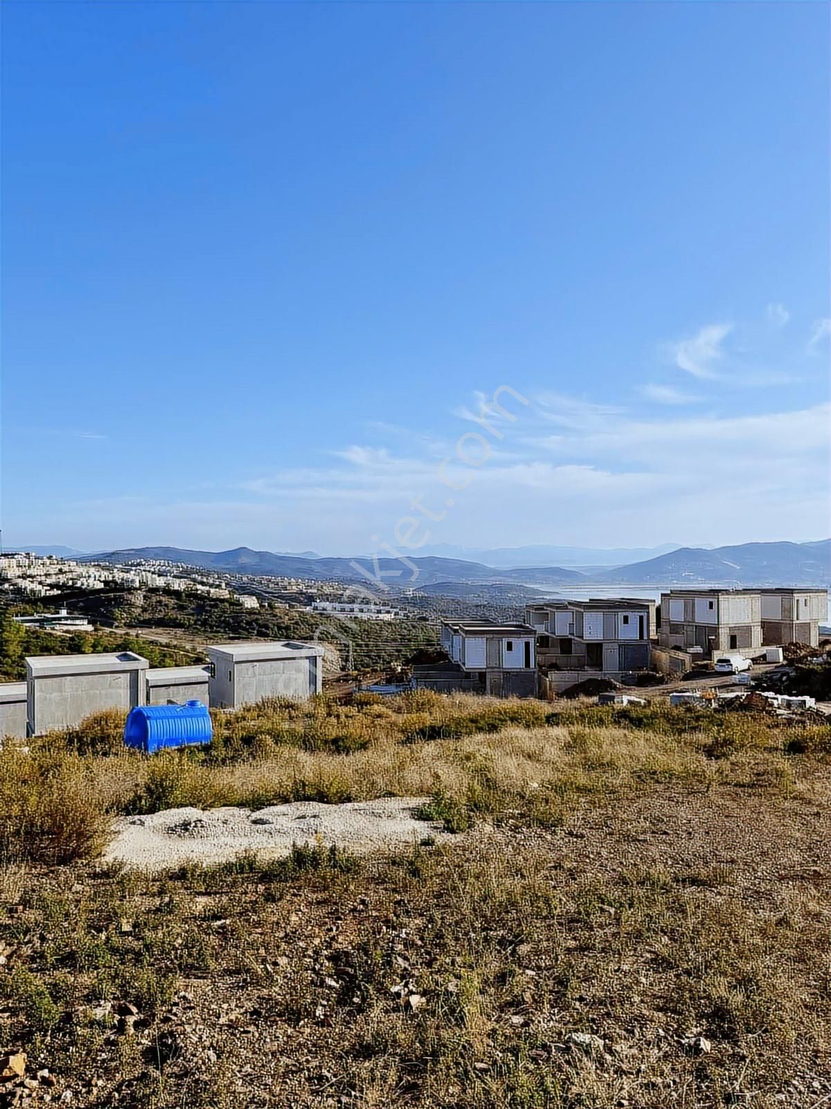 Bodrum Milas Arası Boğaziçi Deniz Göl Manzara Villa İmarlı Arsa - Görsel 17