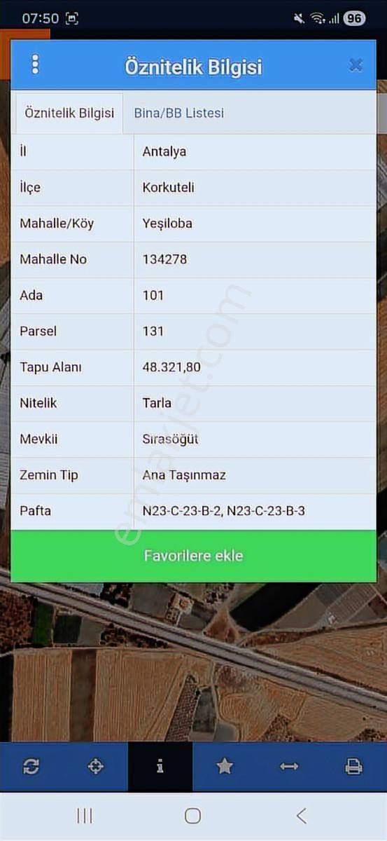 Korkuteli Yeşiloba Da 1000 M2 - Görsel 4