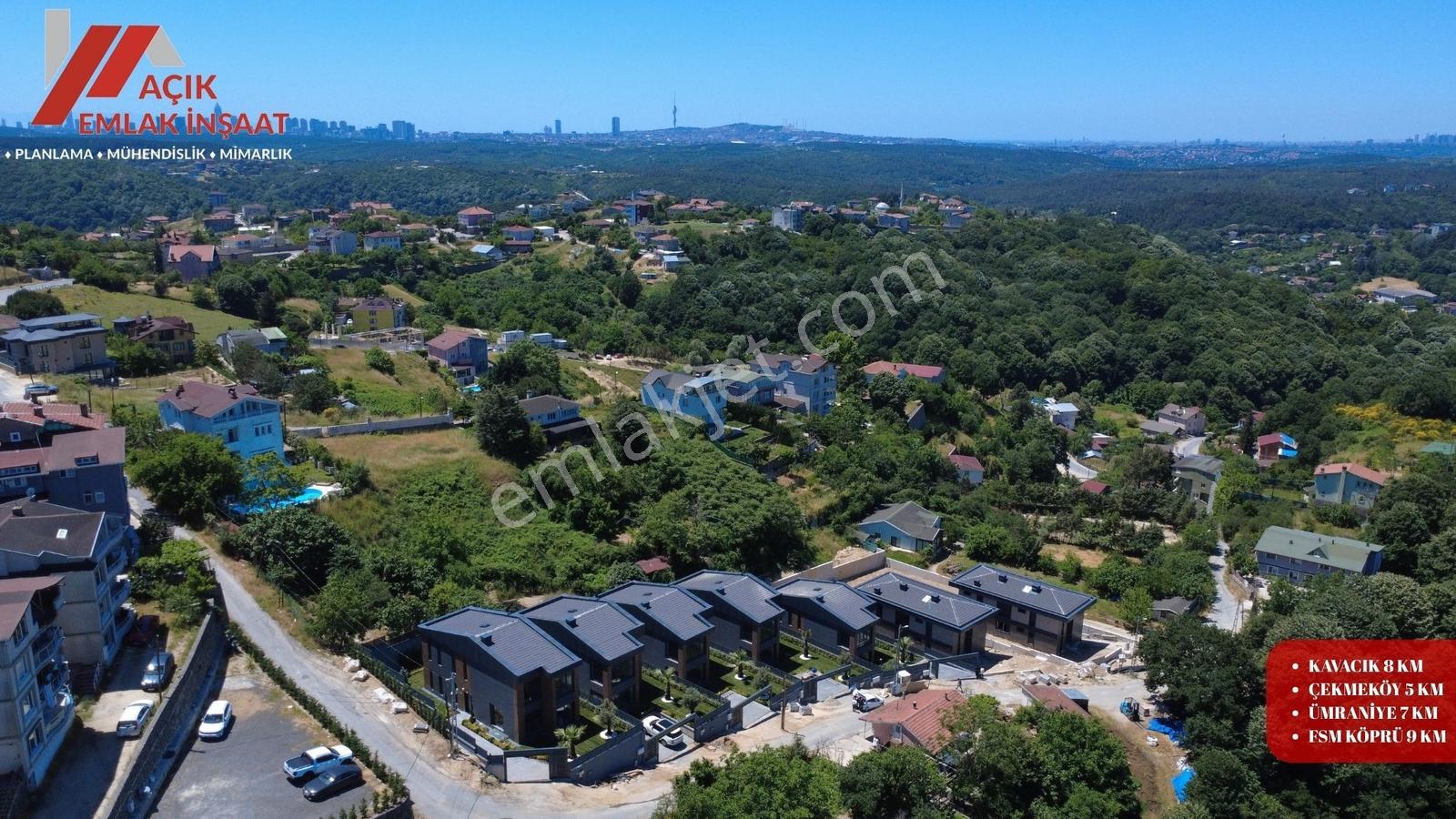 Beykoz Çavuşbaşında Yeni Nesil Modern Mimariye Lüx Villalar - Görsel 18