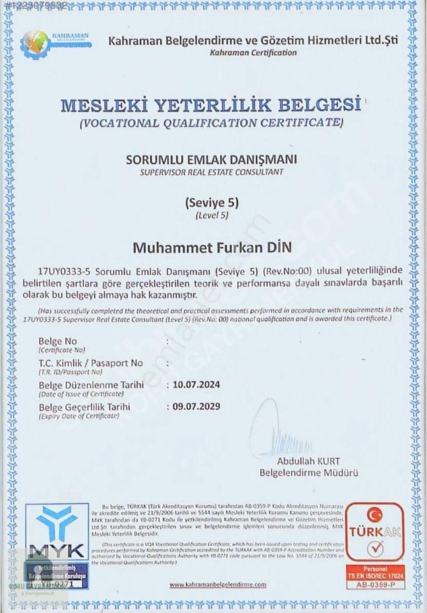 Koru Emlak'tan Satılık 192m2 Arsa Konut İmarlı Projesi Hazır - Görsel 23