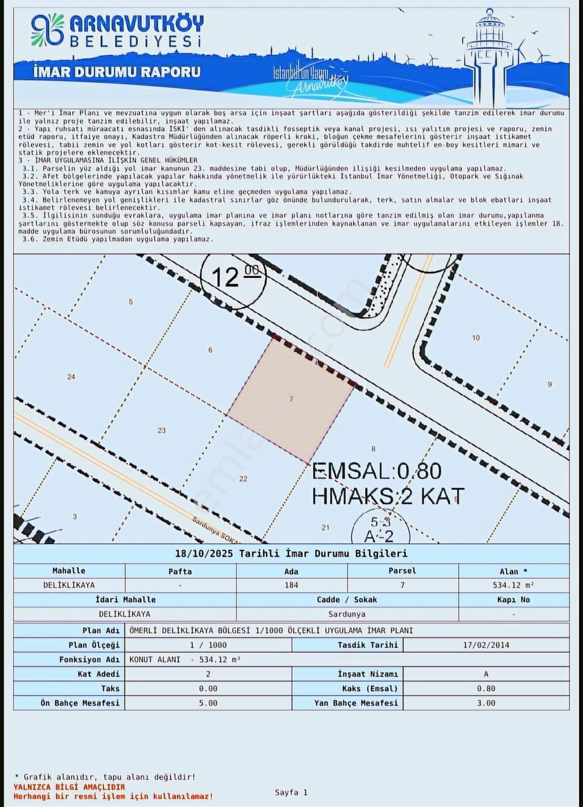 Yön Group'tan Arnavutköy'de Bahçeşehire Yakın %80 İmarlı - Görsel 8