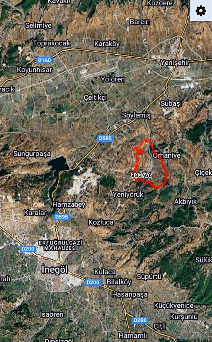 K2 Pera Bursa Yenişehir Osmaniy Yatırım Fırsatı 5057 M² Tek Tapu - Görsel 4