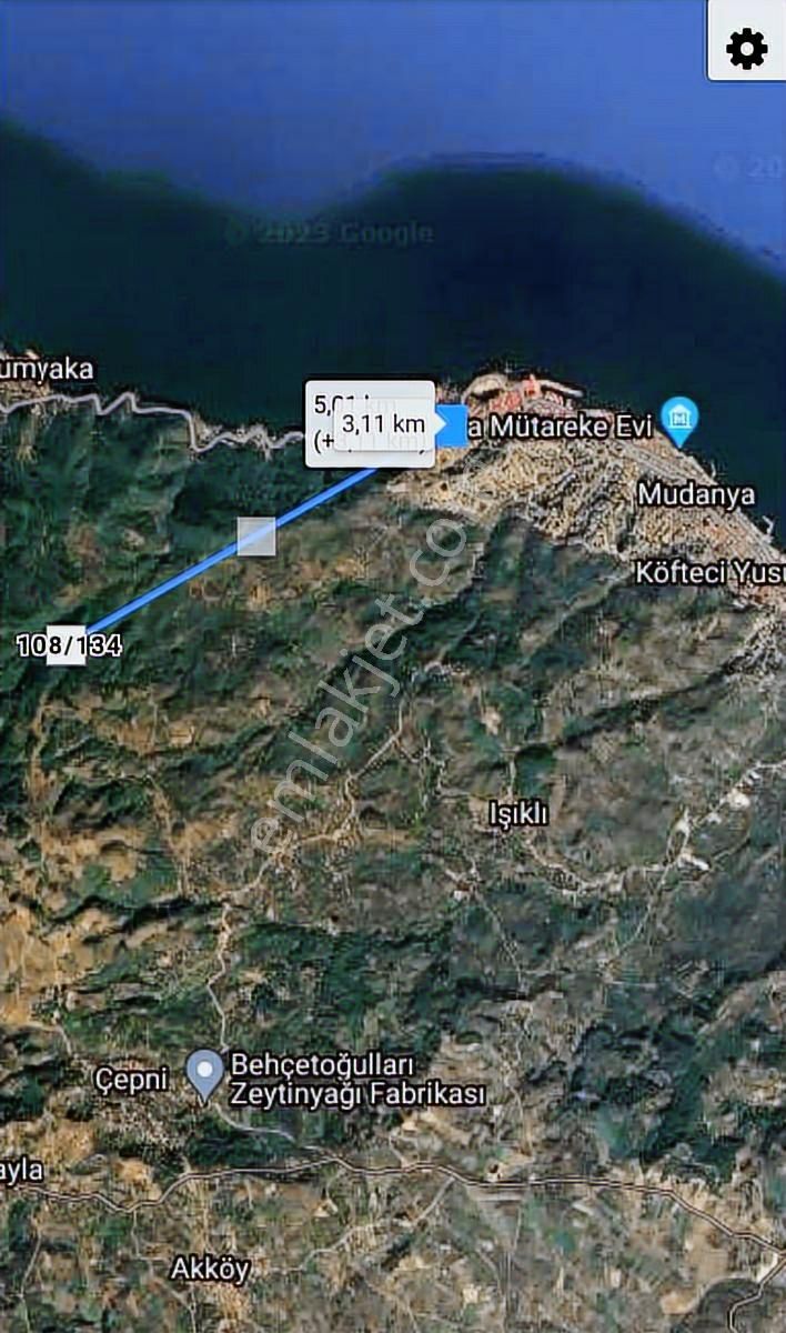 K2 Pera Bursa Mudanya Kumyaka 943 M² Yatırımlık Tek Tapu - Görsel 5