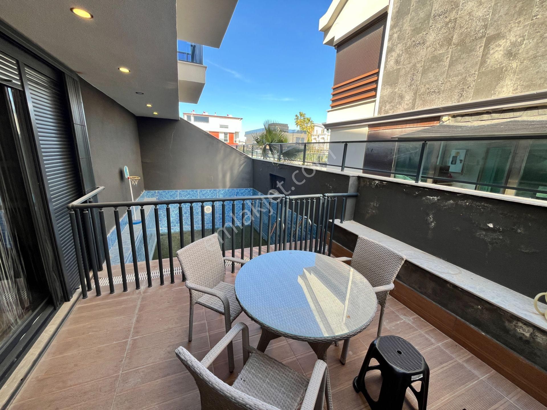 Güzeloba 'da Yerden Isıtmalı, Müstakil Havuzlu Lüks Villa - Görsel 31