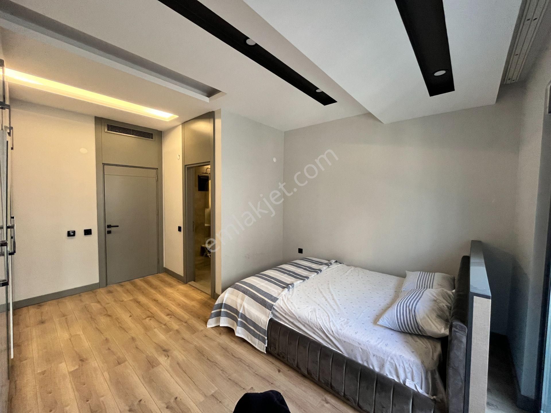 Güzeloba 'da Yerden Isıtmalı, Müstakil Havuzlu Lüks Villa - Görsel 14