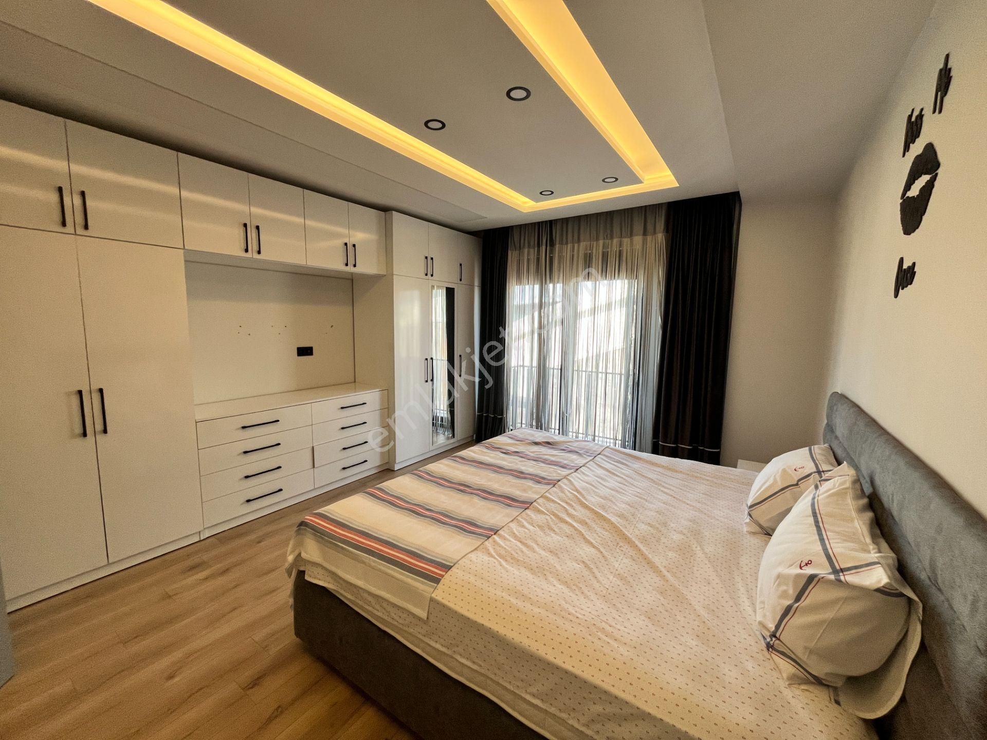 Güzeloba 'da Yerden Isıtmalı, Müstakil Havuzlu Lüks Villa - Görsel 22