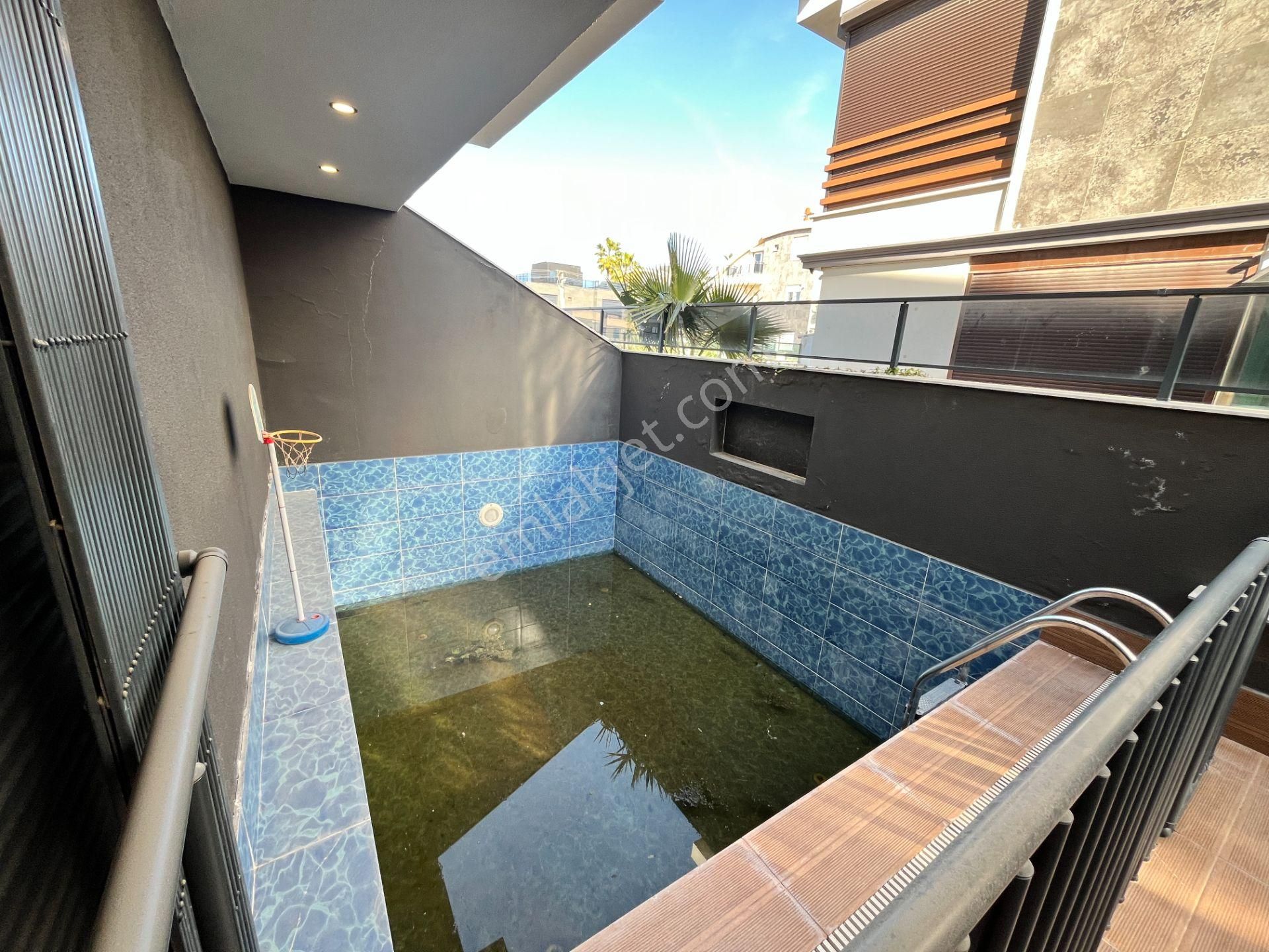 Güzeloba 'da Yerden Isıtmalı, Müstakil Havuzlu Lüks Villa - Görsel 32