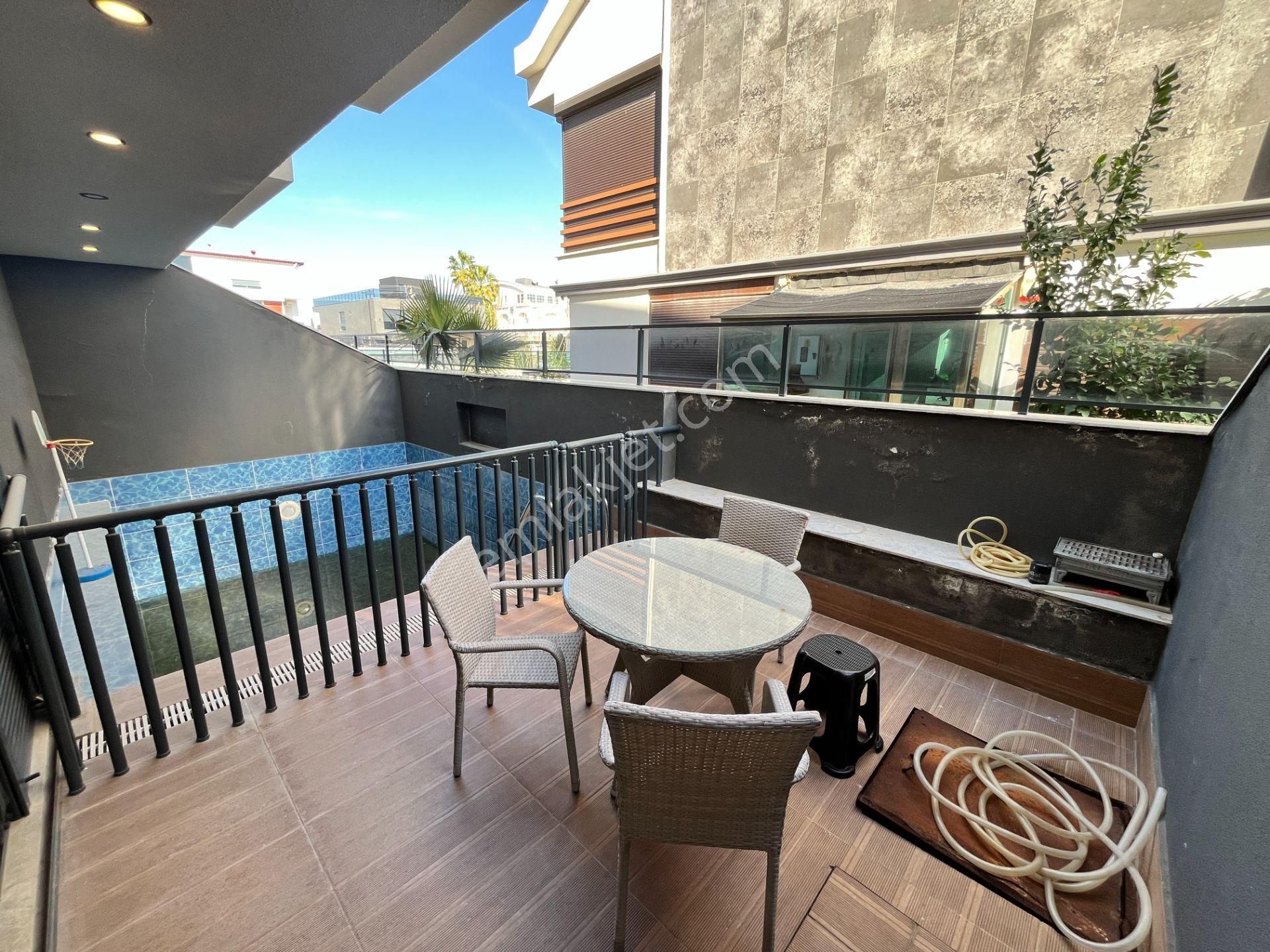 Güzeloba 'da Yerden Isıtmalı, Müstakil Havuzlu Lüks Villa - Görsel 30