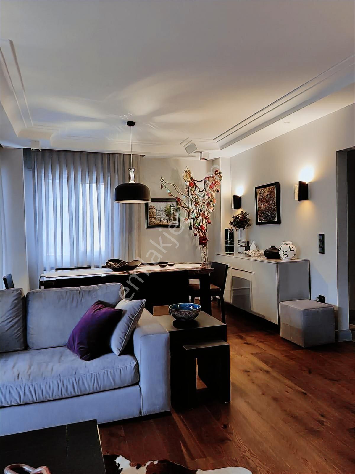 Erenköyde 120m2 Mimari Dekorlu 3 Balkonlu Ultra Lüks 3,5+1 Daire - Görsel 3