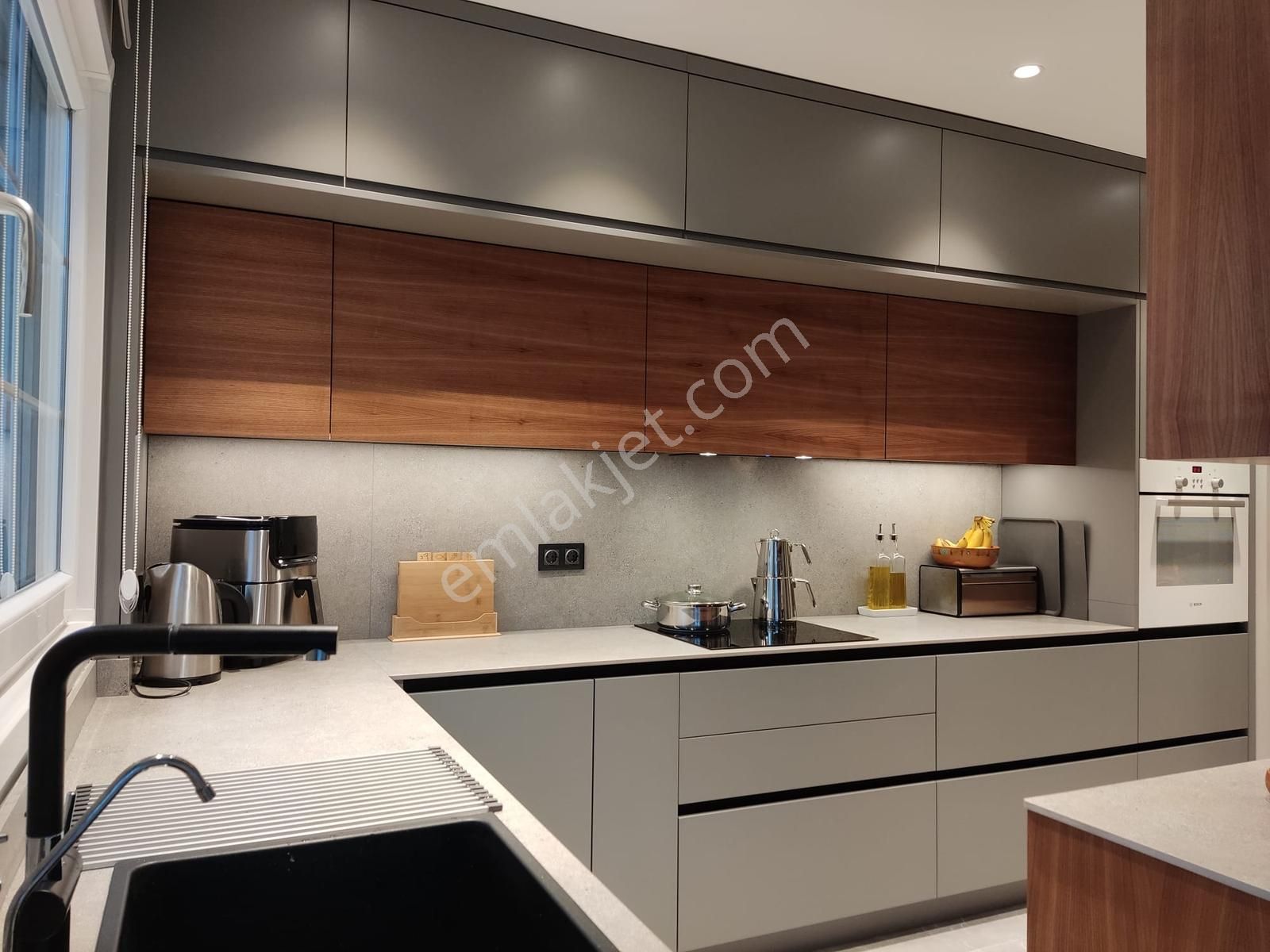 Erenköyde 120m2 Mimari Dekorlu 3 Balkonlu Ultra Lüks 3,5+1 Daire - Görsel 8