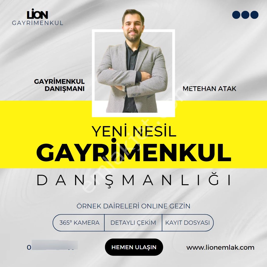 🟨⬛ Lıon Emlak'tan Ayyıldız'da Sıfır , Özel Tasarım Dubleks 2+0 Satılık Daire⬛🟨 - Görsel 34