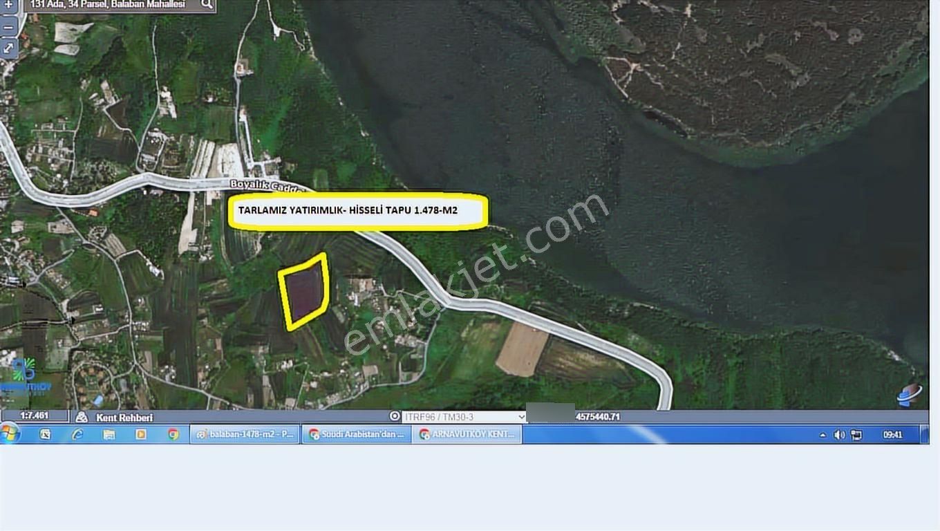 A.köy Balaban Mah. Yatırımlık Hisseli Tapulu1.478 M2 Arsa Satlık - Görsel 3