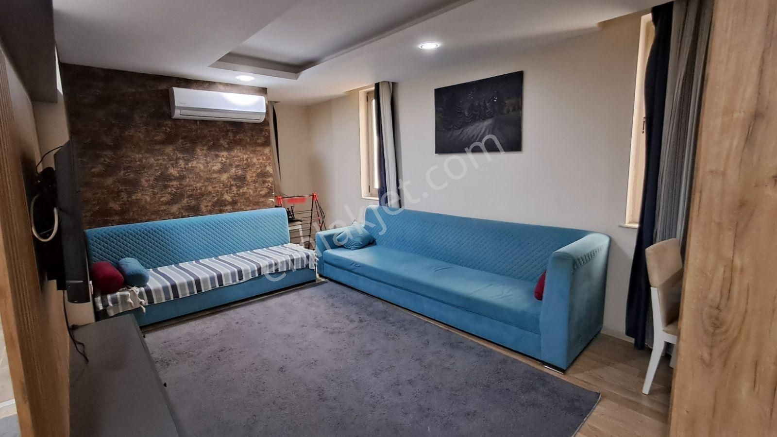 Eski Lara Yolunda Eşyalı Şık 1+1 Daire - Görsel 17