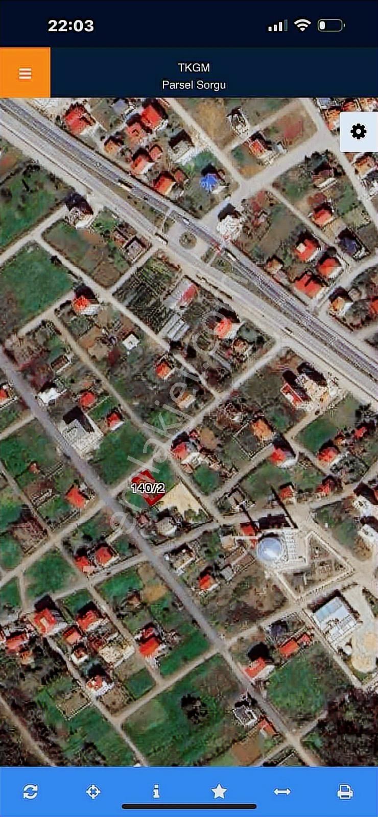 Çakırlar'da 1.60 Emsal 5 Kat İmarlı Anayola 1 Sokak İmarlı Arsa