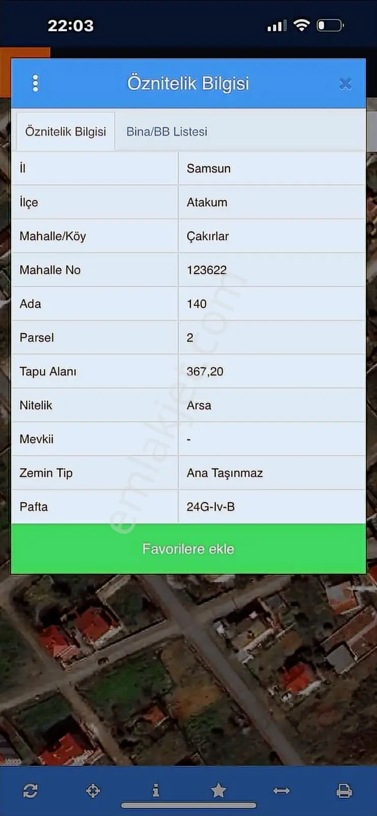 Çakırlar'da 1.60 Emsal 5 Kat İmarlı Anayola 1 Sokak İmarlı Arsa - Görsel 3