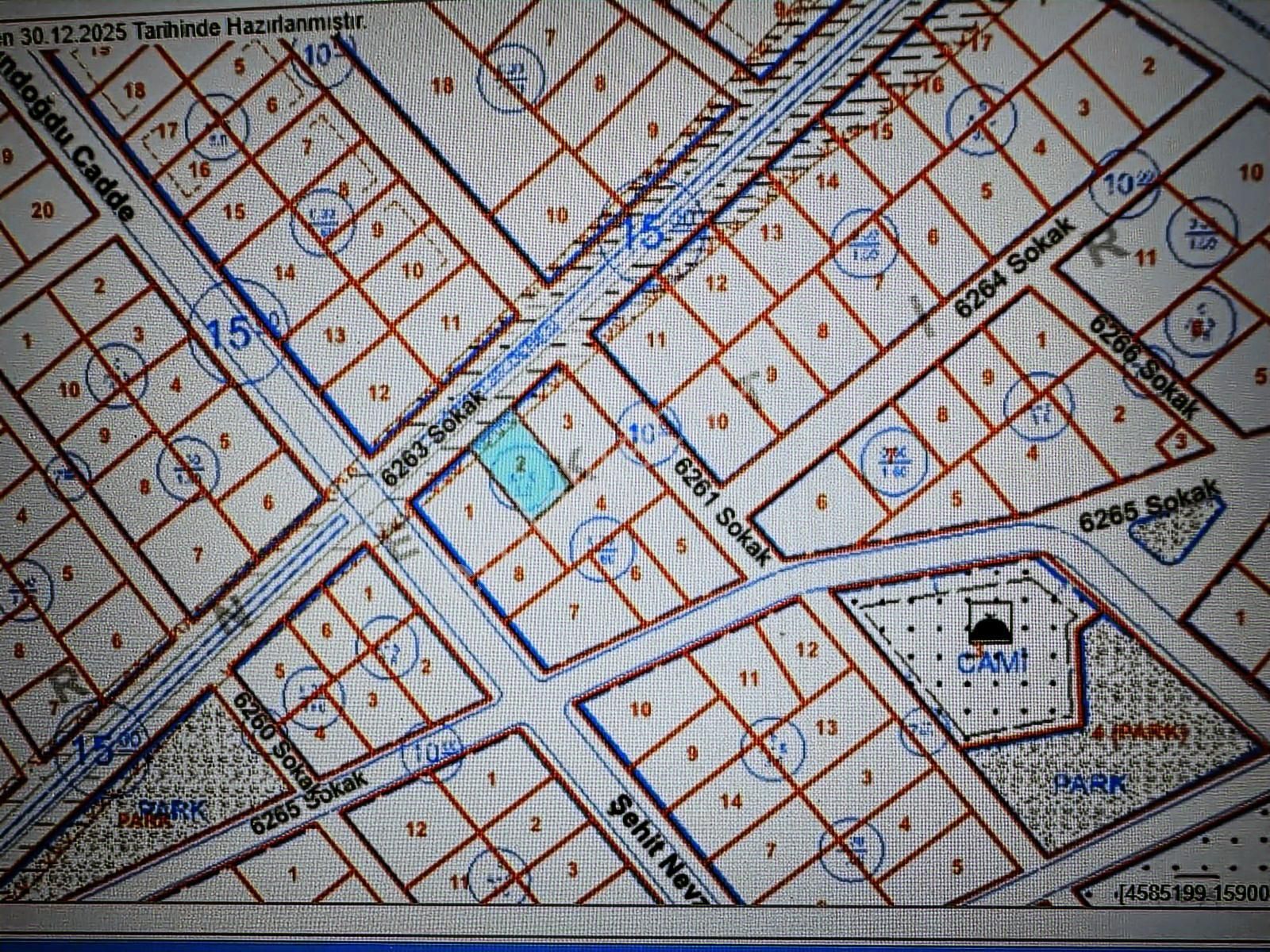 Çakırlar'da 1.60 Emsal 5 Kat İmarlı Anayola 1 Sokak İmarlı Arsa - Görsel 2