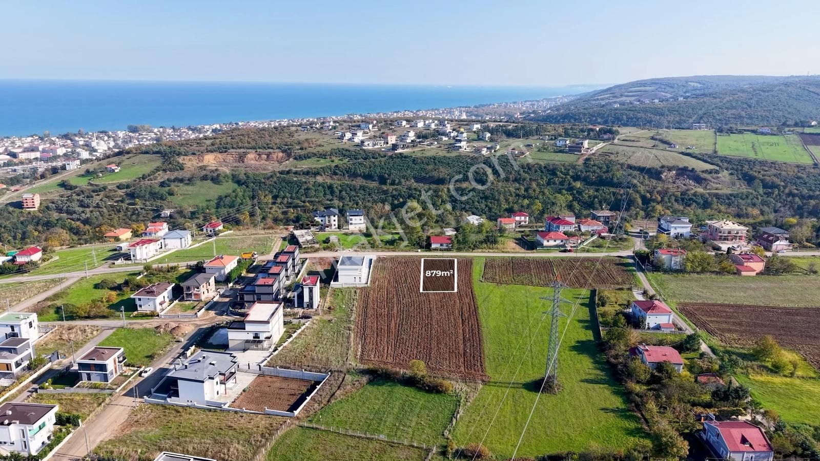 Dere Gayrimenkul'den Çatalçam'da Caddeye Cephe Satılık Arsa - Görsel 16