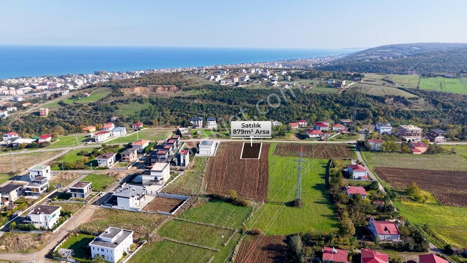 Dere Gayrimenkul'den Çatalçam'da Caddeye Cephe Satılık Arsa - Görsel 6