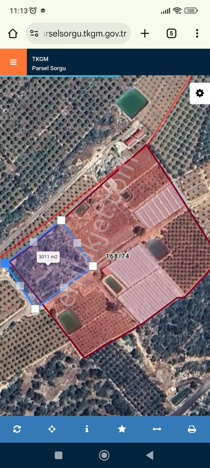 Çiriş Köyünde Satılık Mükemmel Konumda Köşe Parsel - Görsel 10