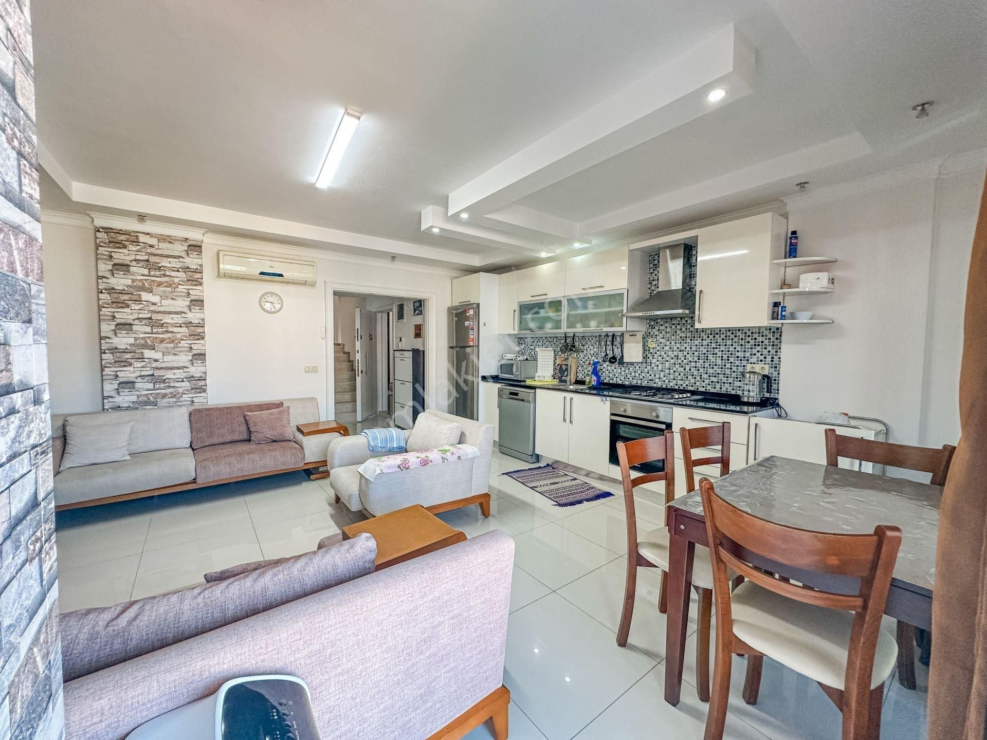 Alanya Kestel’de Denize Sıfır | Eşyalı 3+1 Dubleks Satılık Daire - Görsel 5