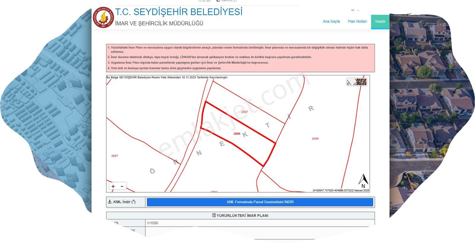 Özpınar ,dan Çavuş Köyüne 1km. Suyu Ve Yolu Olan Bahçe 1750 M2 - Görsel 13