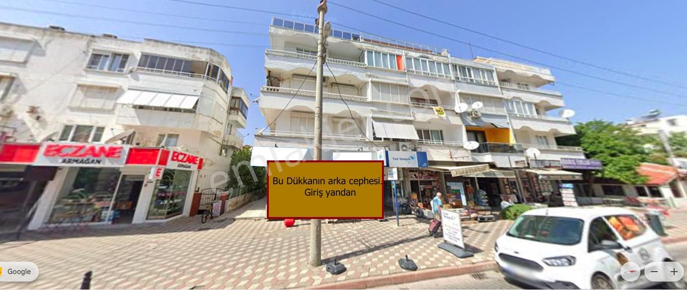 Akçay Sahıle 250m Mesafede Stratejık Konumlu Depo/dükkan