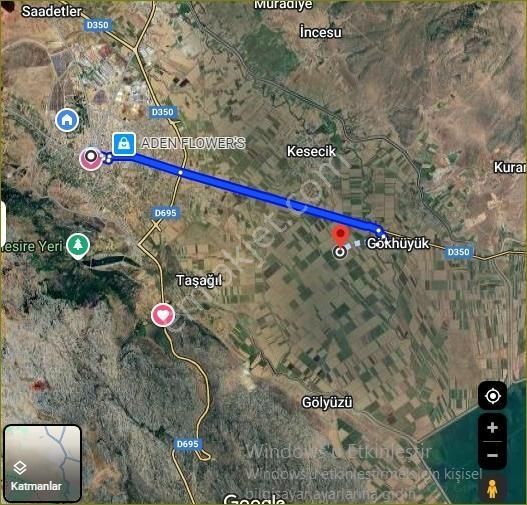 Özpınar,dan Kisecik Köyün Karşısı 17 871 M2 Bozkır Yoluna 1 Km - Görsel 3