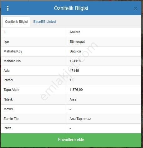 Bağlıca'da Etimesgut Bulvarına Yakın, Harika Konumlu 344 M2 Arsa - Görsel 2