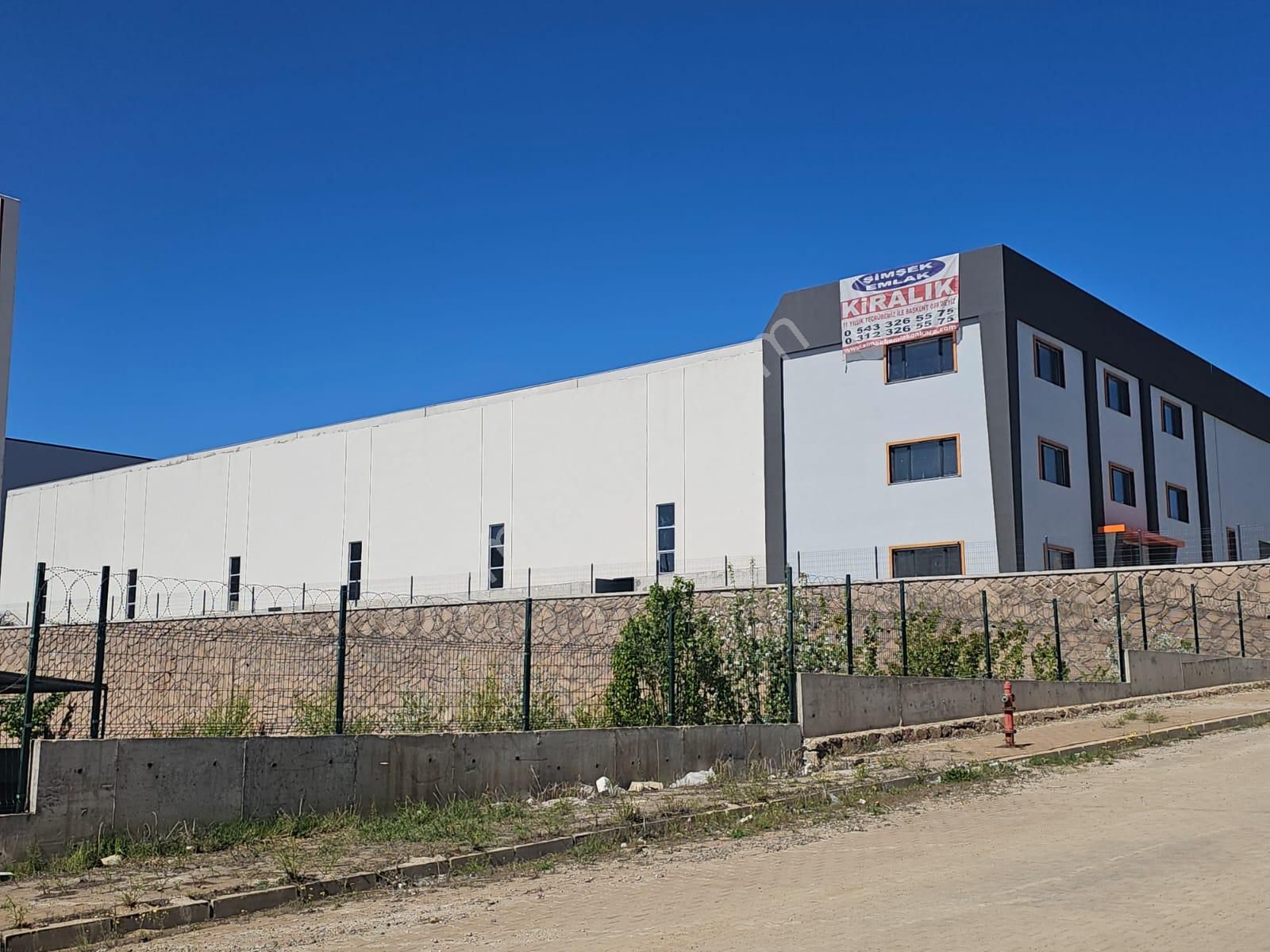 Temelli Başkent Osb De 6000 M2 Arsa 3600 M2 Kapalı Alanlı - Görsel 33
