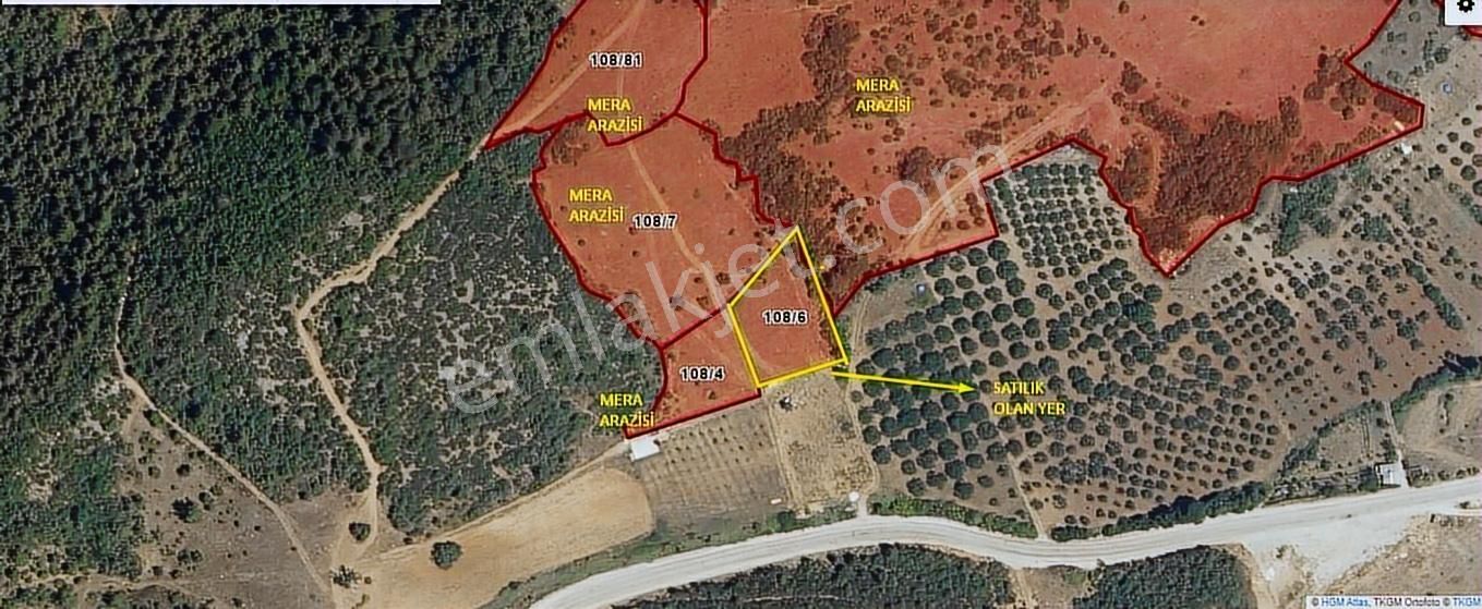 Asfalta 2. Parsel - Köye 1 Km. Mesafede - Etrafı Yanı Mera - Görsel 19