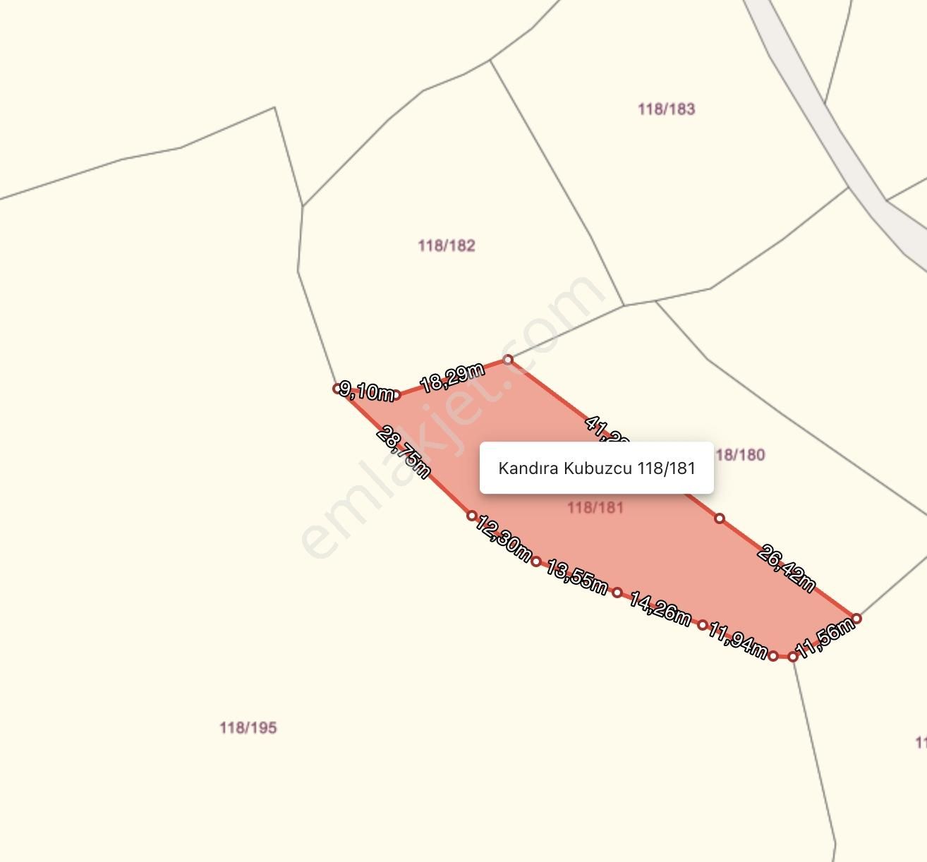 Kandıra Kubuzcu 1375m2 İhtiyaçtan Bu Fiyat - Görsel 5