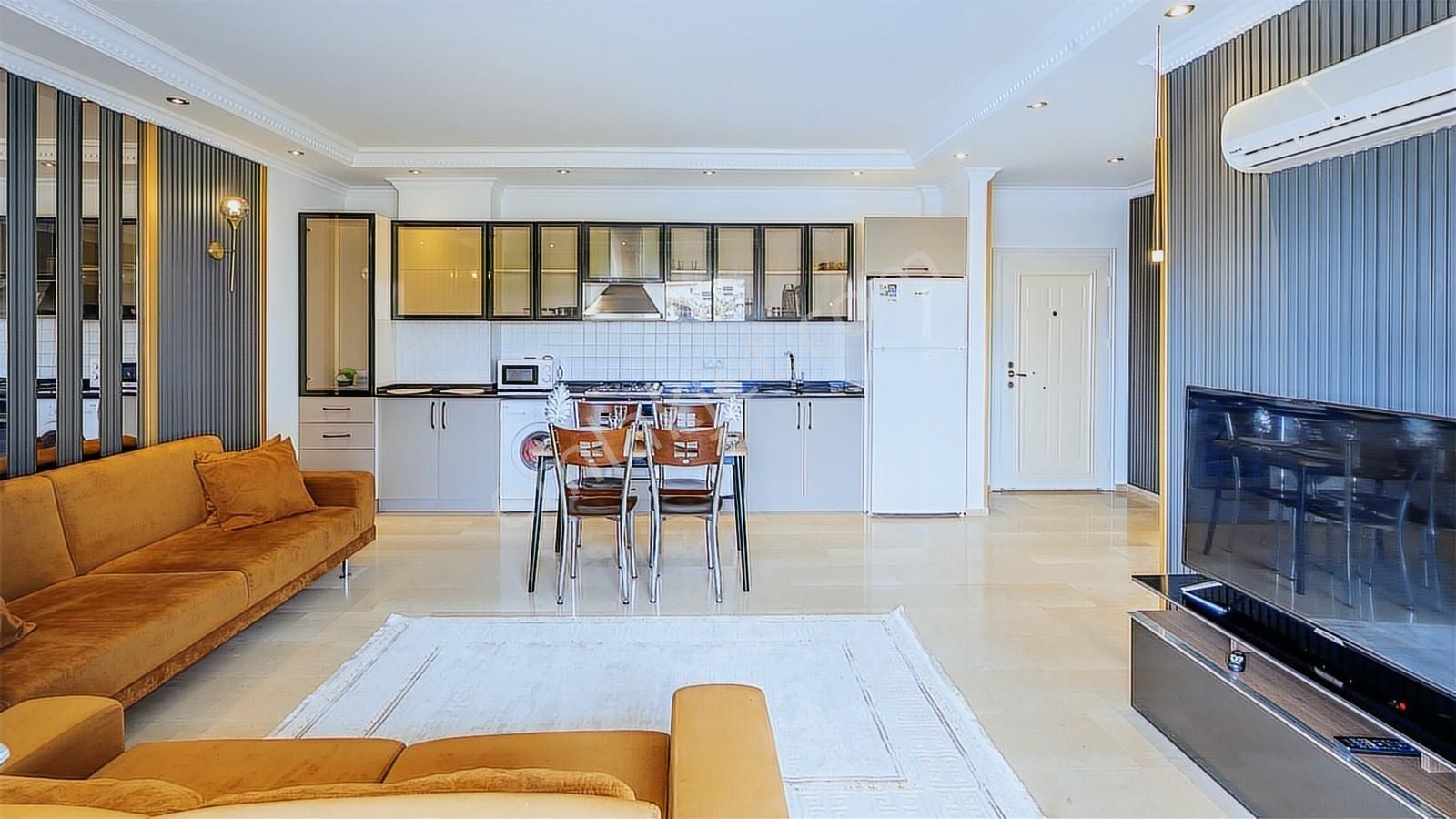 Obanın Kalbinde Sunshine Sitesinde Satılık Eşyalı 1+1 Daire - Görsel 2