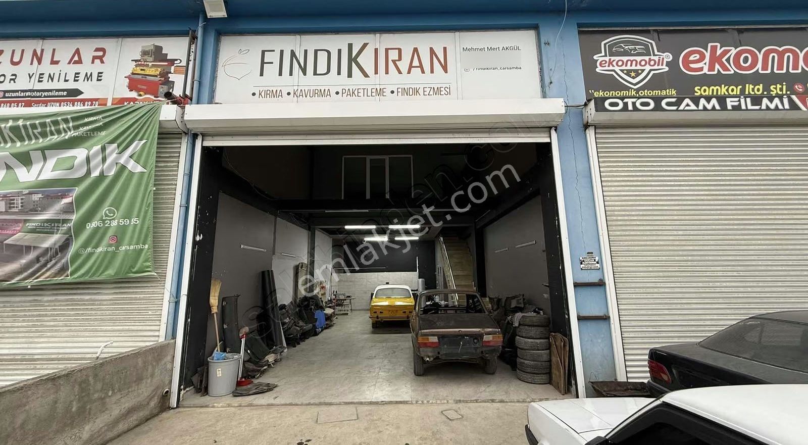 Öz-emmaxtan Sanayi Camii Yanında Sıfır Ayarında Satılık Dükkan