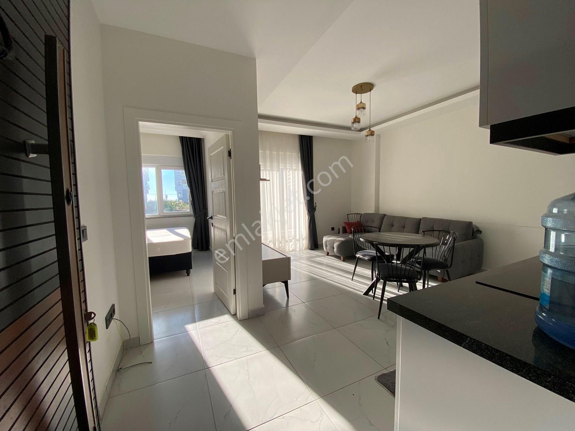 Alanya Kargıcak’ta Lüks Sitede Eşyalı 1+1 Satılık Daire