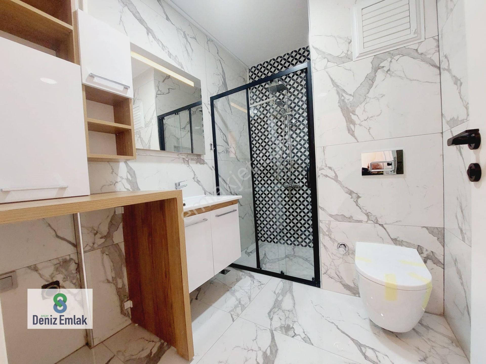 Denizden Akçayda Öncephe Arakat Yeni Yerden Isıtmalı Satılık 1+1 Daire. - Görsel 35