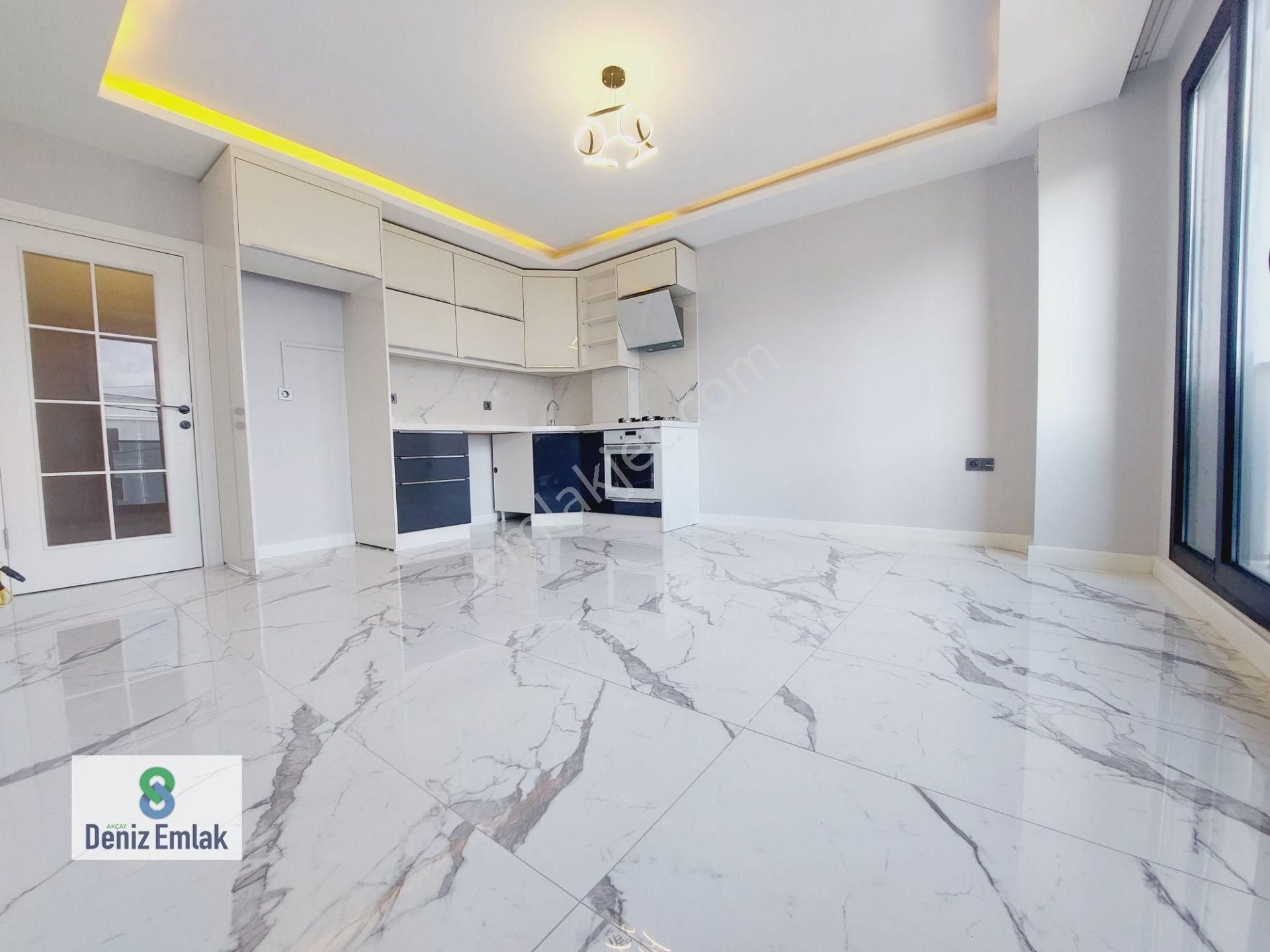 Denizden Akçayda Öncephe Arakat Yeni Yerden Isıtmalı Satılık 1+1 Daire. - Görsel 13