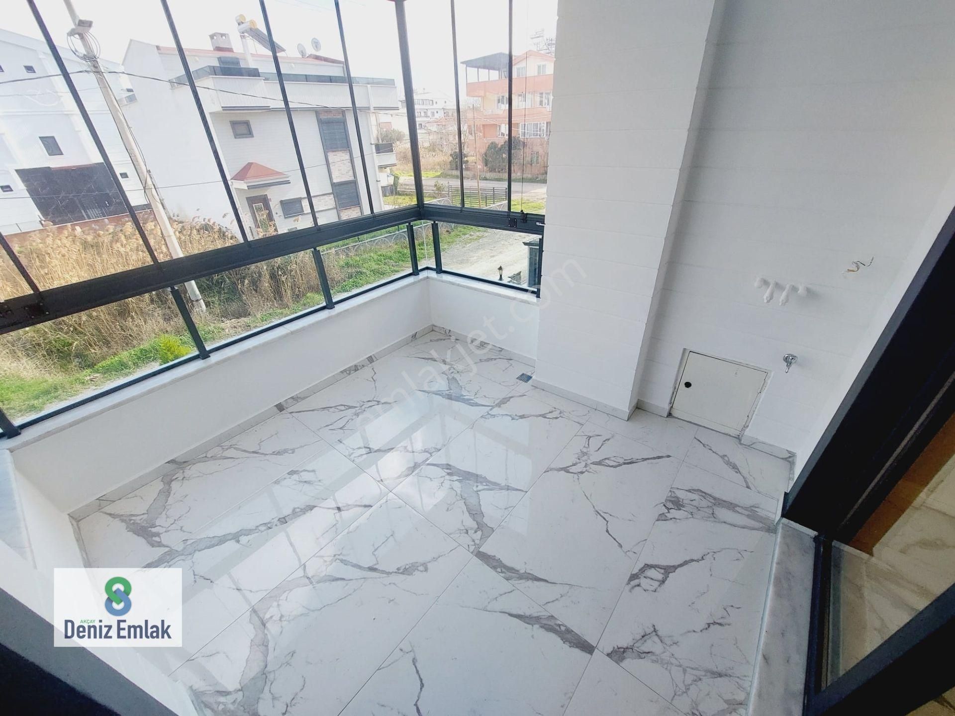 Denizden Akçayda Öncephe Arakat Yeni Yerden Isıtmalı Satılık 1+1 Daire. - Görsel 26