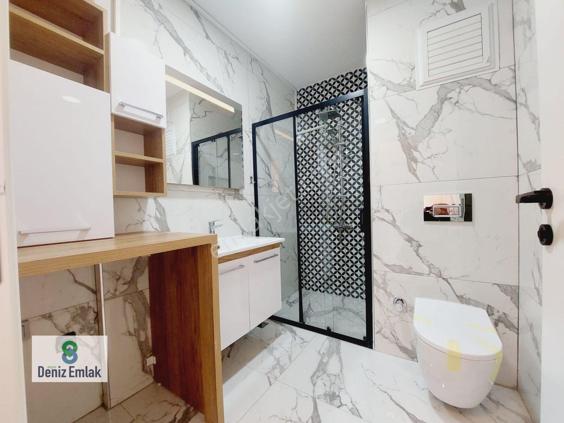 Denizden Akçayda Öncephe Arakat Yeni Yerden Isıtmalı Satılık 1+1 Daire. - Görsel 12