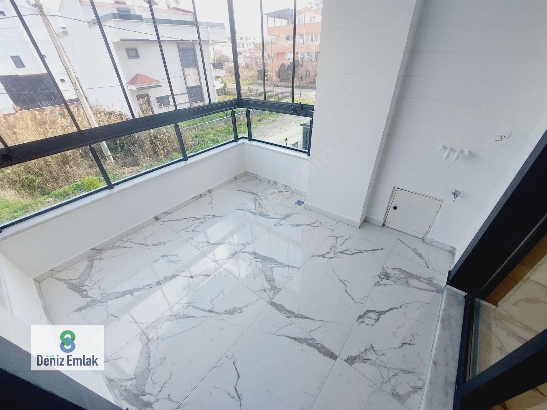 Denizden Akçayda Öncephe Arakat Yeni Yerden Isıtmalı Satılık 1+1 Daire. - Görsel 29