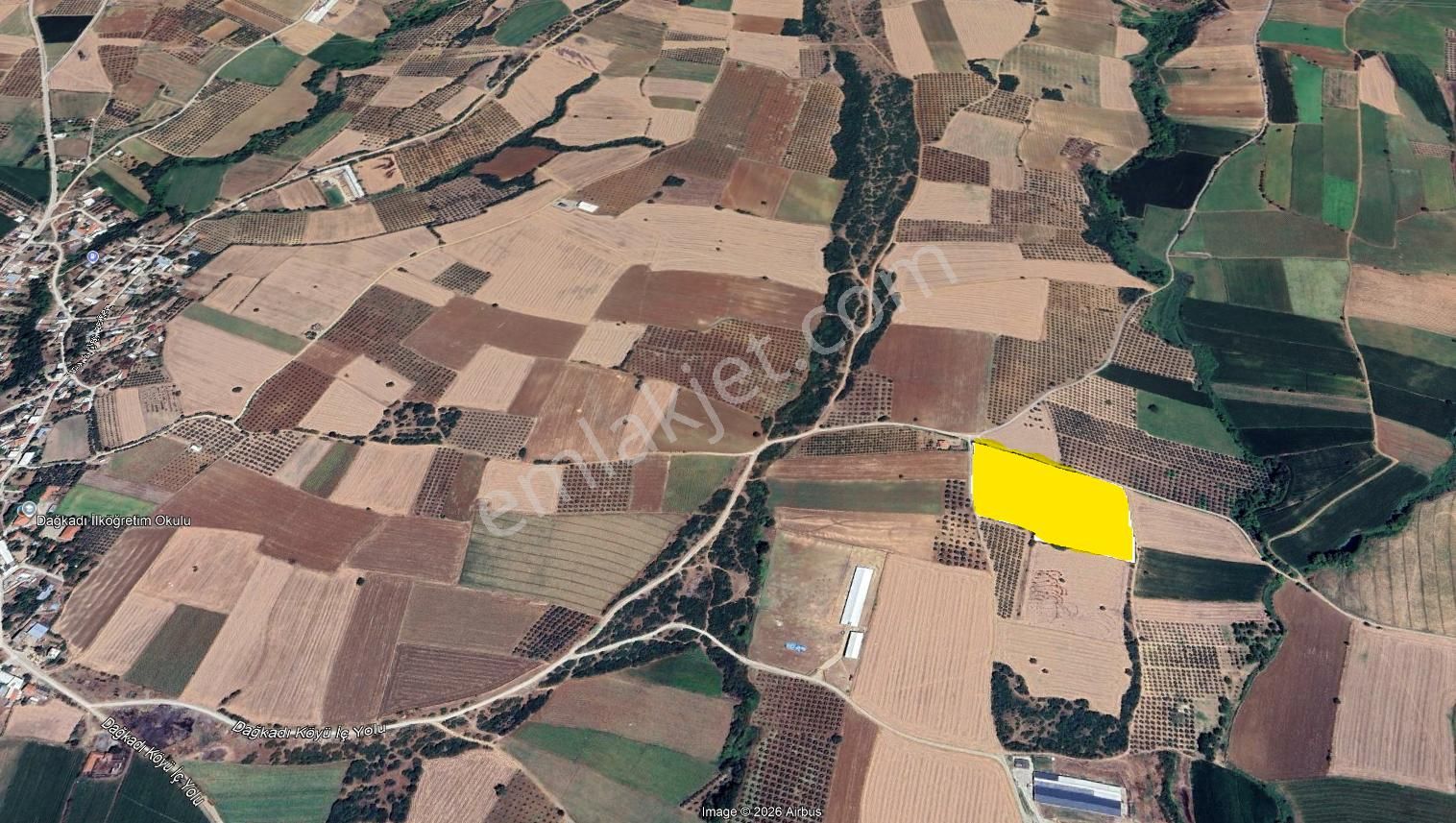 Karacabey Dağkadı Mahallesinde 24,600 M2 Satılık Arazi