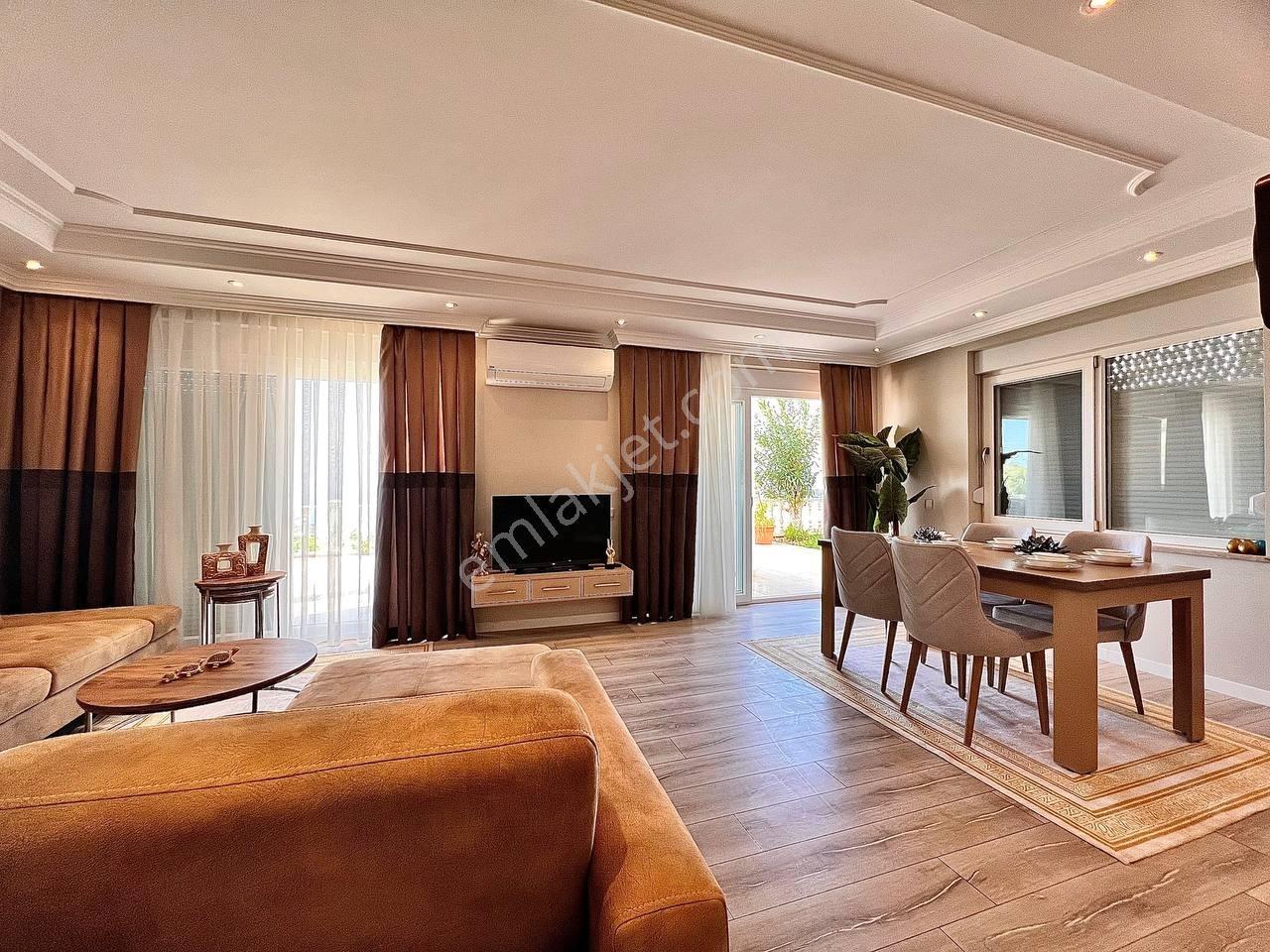 Alanya Kargıcakta Eşyalı, Kale Ve Deniz Manzaralı Lüks 3+1 Villa - Görsel 20