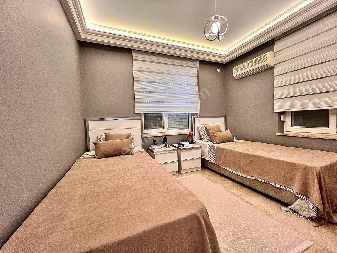 Alanya Kargıcakta Eşyalı, Kale Ve Deniz Manzaralı Lüks 3+1 Villa - Görsel 25