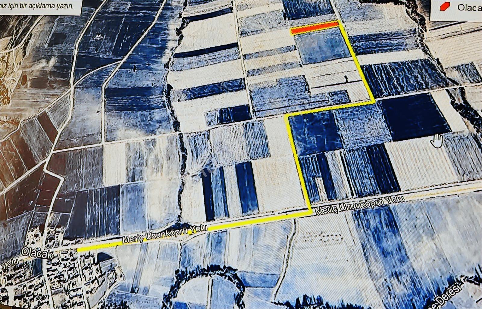 Edirne Meriç Olacak'ta Fırsat Araç Takaslı Tarla - Görsel 7
