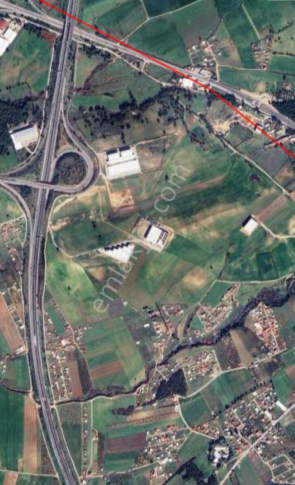 Qzen Gayrimenkul Oğlananası'nda 10.000 M2 %50 Depo İmarlı Arsa - Görsel 5