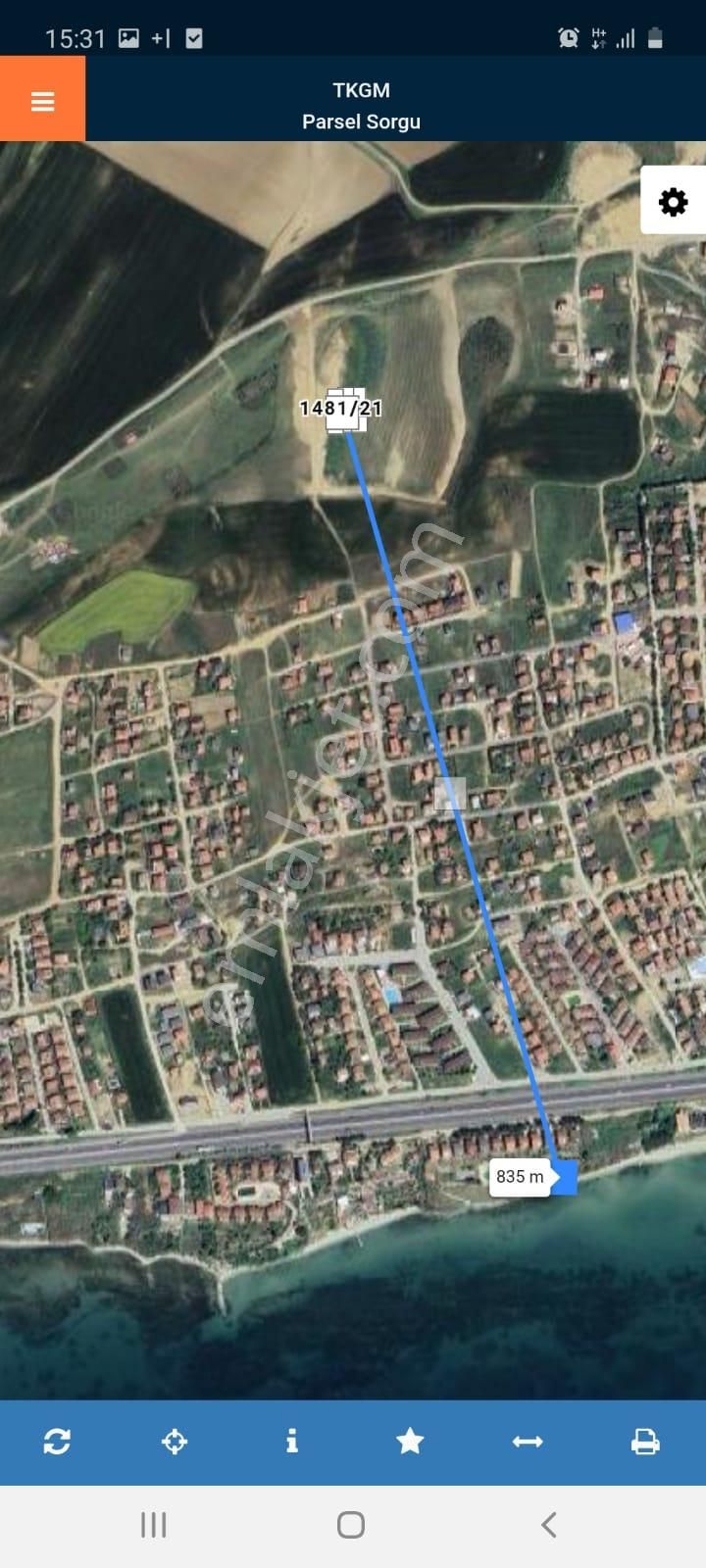 Satılık Yatırımlık İmarlı Arsa Tekirdağ Marmaraereğlisi Dereağzı Mah. - Görsel 5